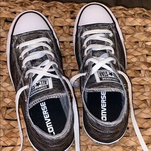Grey converse